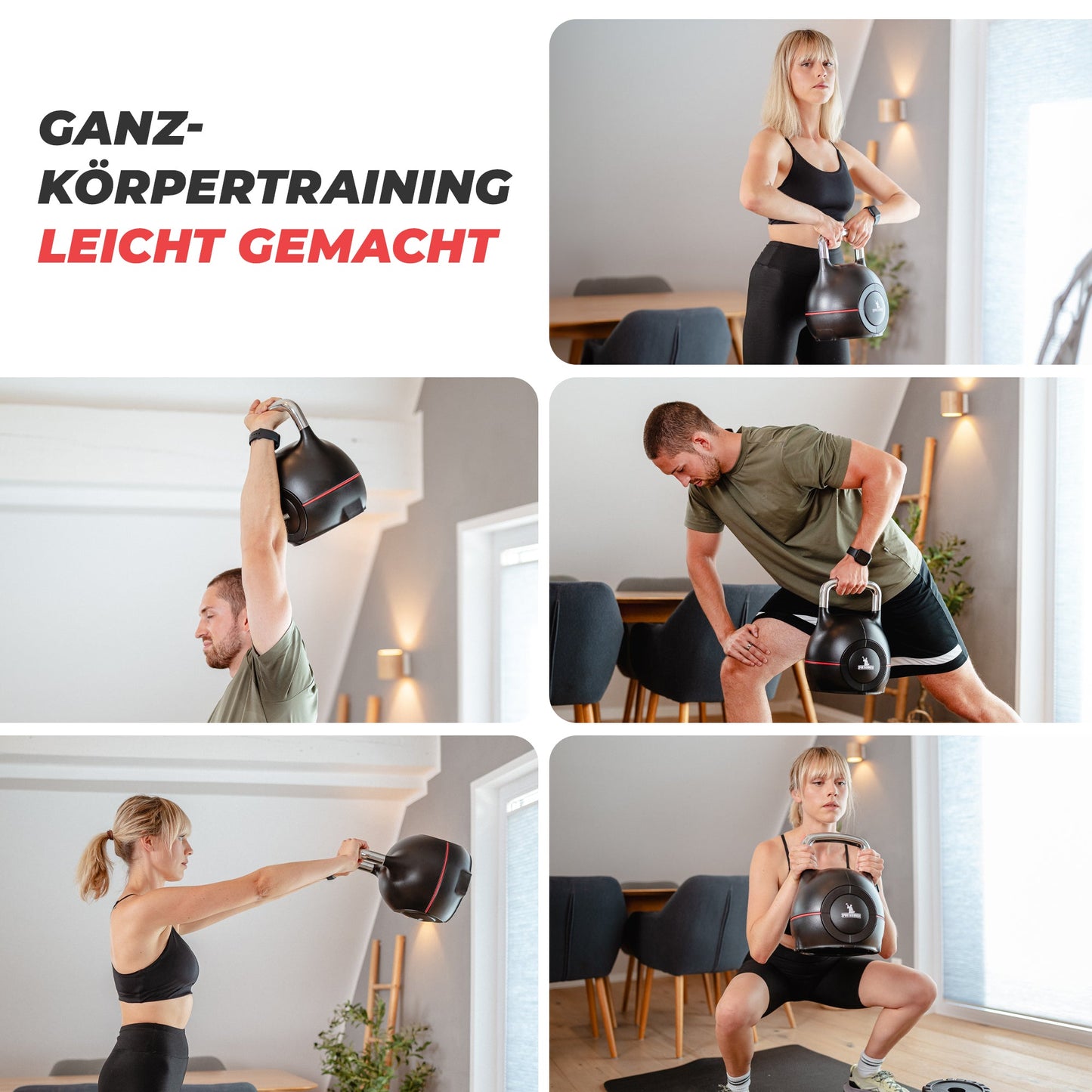 Kettlebell Set – Verstellbare Kettlebell 2 - 20kg - Sportschmiede