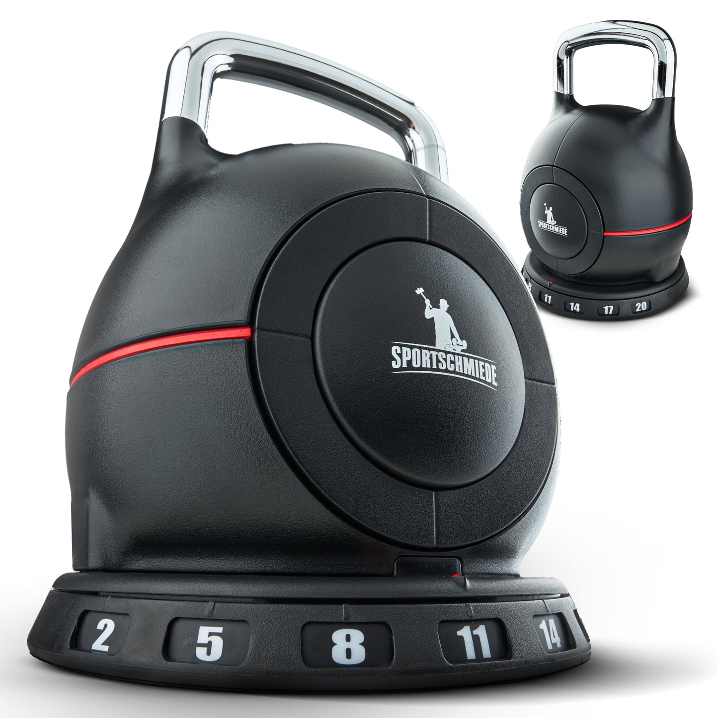 Kettlebell Set – Verstellbare Kettlebell 2 - 20kg - Sportschmiede