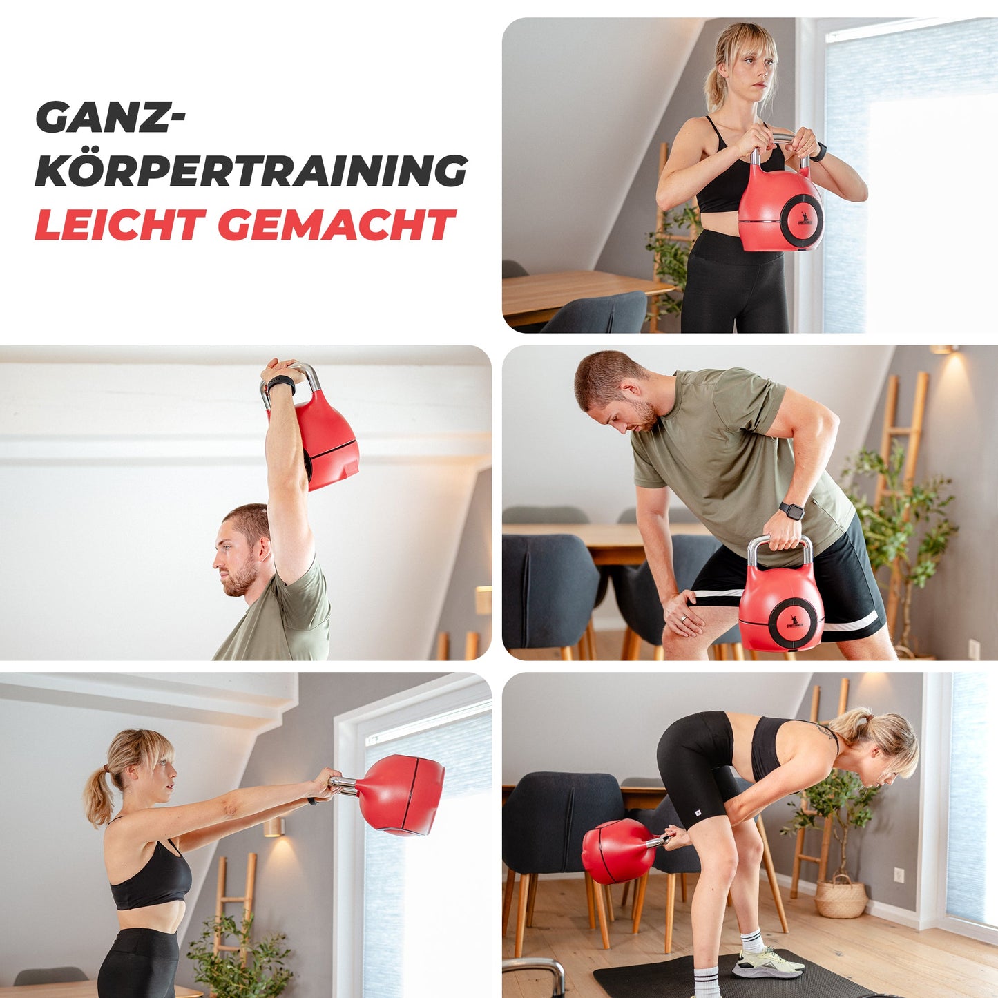 Kettlebell Set – Verstellbare Kettlebell 2 - 20kg - Sportschmiede