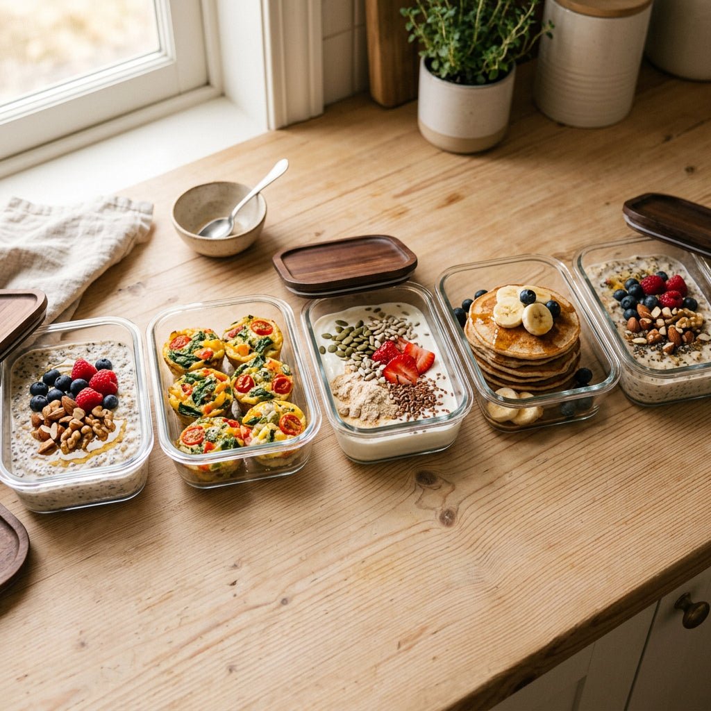 High-Protein Frühstück Meal Prep: 5 Rezepte für Trainierende - Sportschmiede