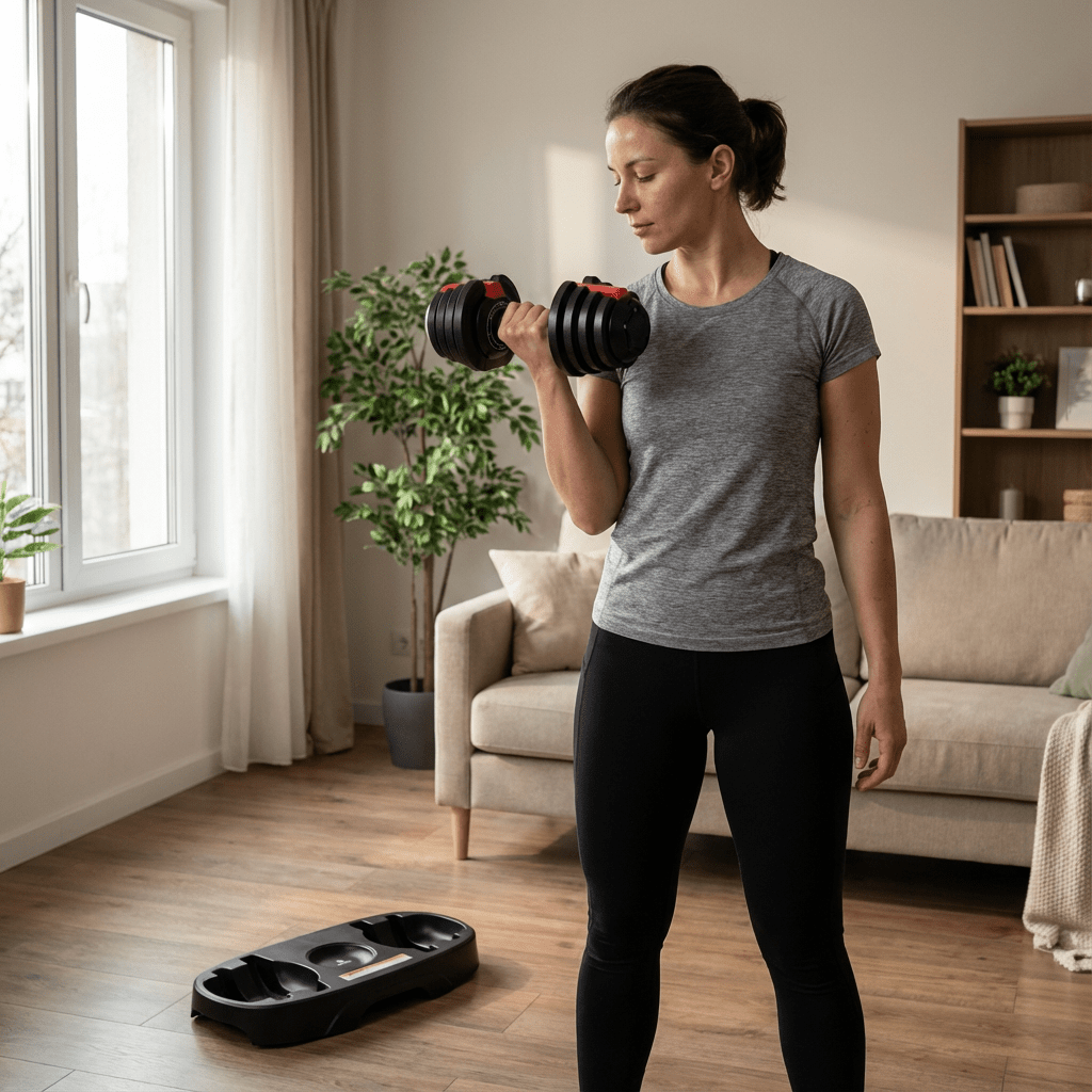 Verstellbare Kurzhanteln 12,5kg | Kleine Kurzhanteln - Sportschmiede